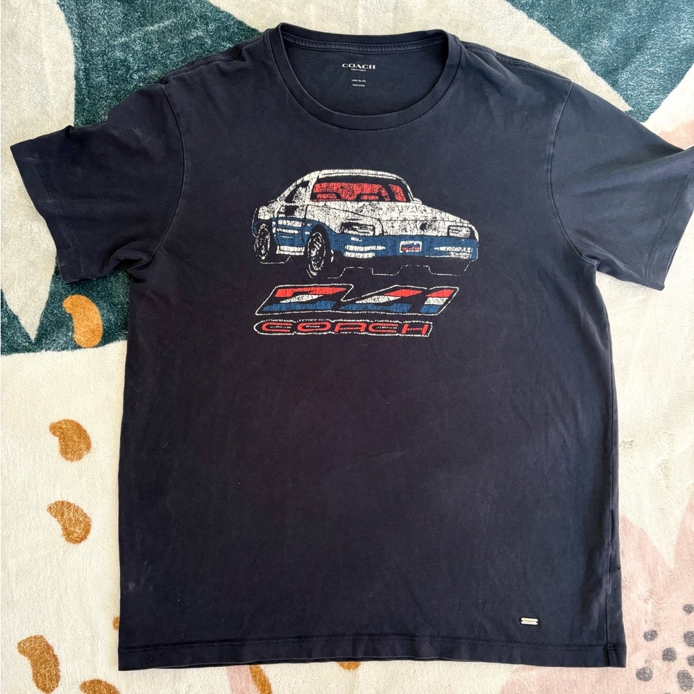 Coach Vintage Car T-Shirt